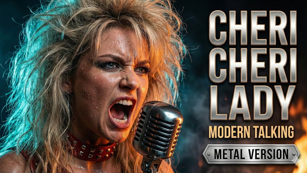CHERI CHERI LADY - Modern Talking (AI Metal Cover) | Symphonic Disco Metal Version 🍒🎸