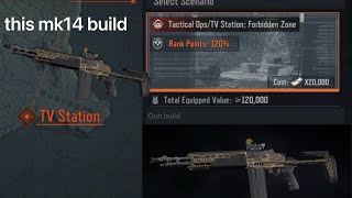 Tv forbidden with mk14 cheap build!