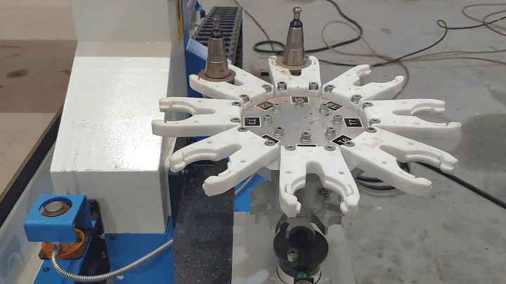 SUDA MG1630 ATC CNC Router with rotary device introduction.