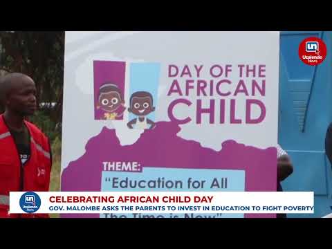 'Education and poverty do not co-exist', Gov. Malombe calls parents to educate their children