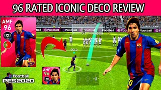 96 RATED ICONIC DECO REVIEW IN PES 2020| ICONIC DECO PES 2020| PES TIPS WORLD|