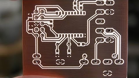 Easiest way to make the PCB at home with hcl