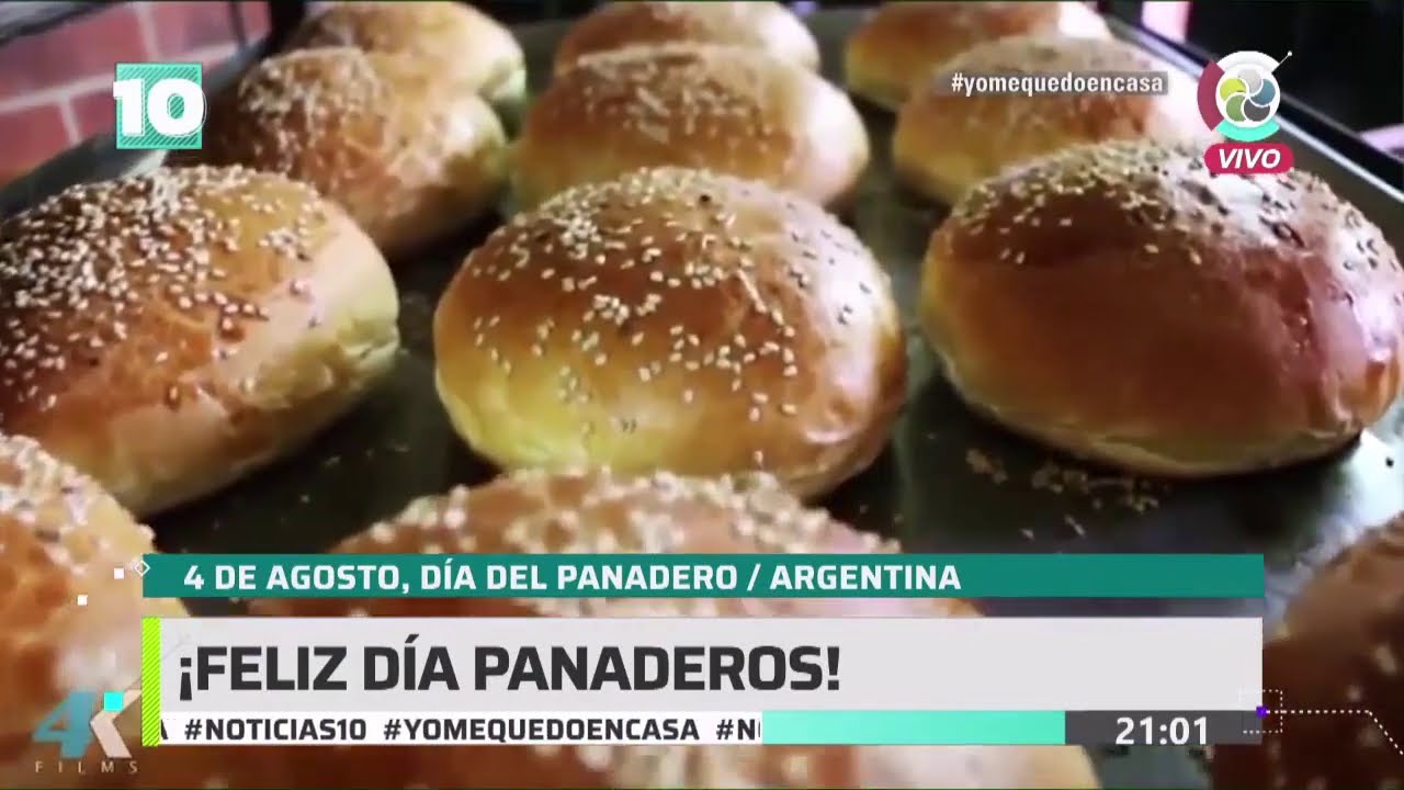 Noticias10 4 De Agosto Dia Del Panadero Youtube