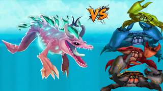 Hungry Shark Evolution - All Crab Boss Vs Astaroth New Gameplay 🦈