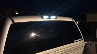 Fix For Dim LED Cargo Light and Interior Lights. 03-06 Silverado