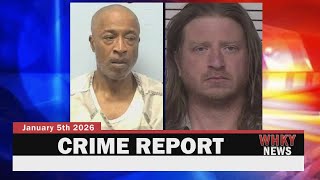 DRUG CHARGES FOLLOWING TRAFFIC STOP, WYOMING MAN CHARGED IN IREDELL | WHKY Crime Report, Mon. 1/5/26