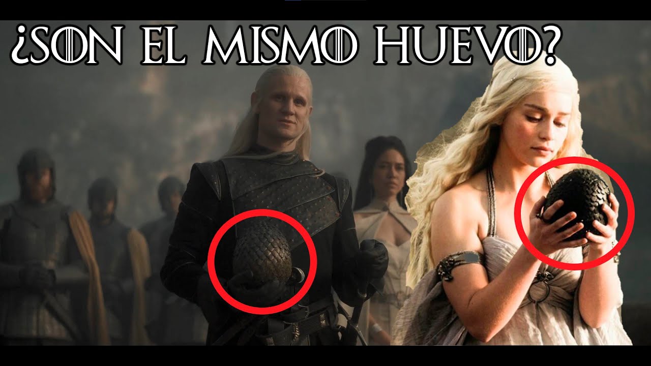 Estéril Manto firma El Huevo de Dragón de Daemon... ¿Es uno de los de Daenerys? House of The  Dragon La Casa del Dragón - YouTube