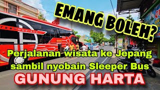 Sebelum ke Jepang, nyobain Sleeper Bus Gunung Harta menuju Bali   Nux Story