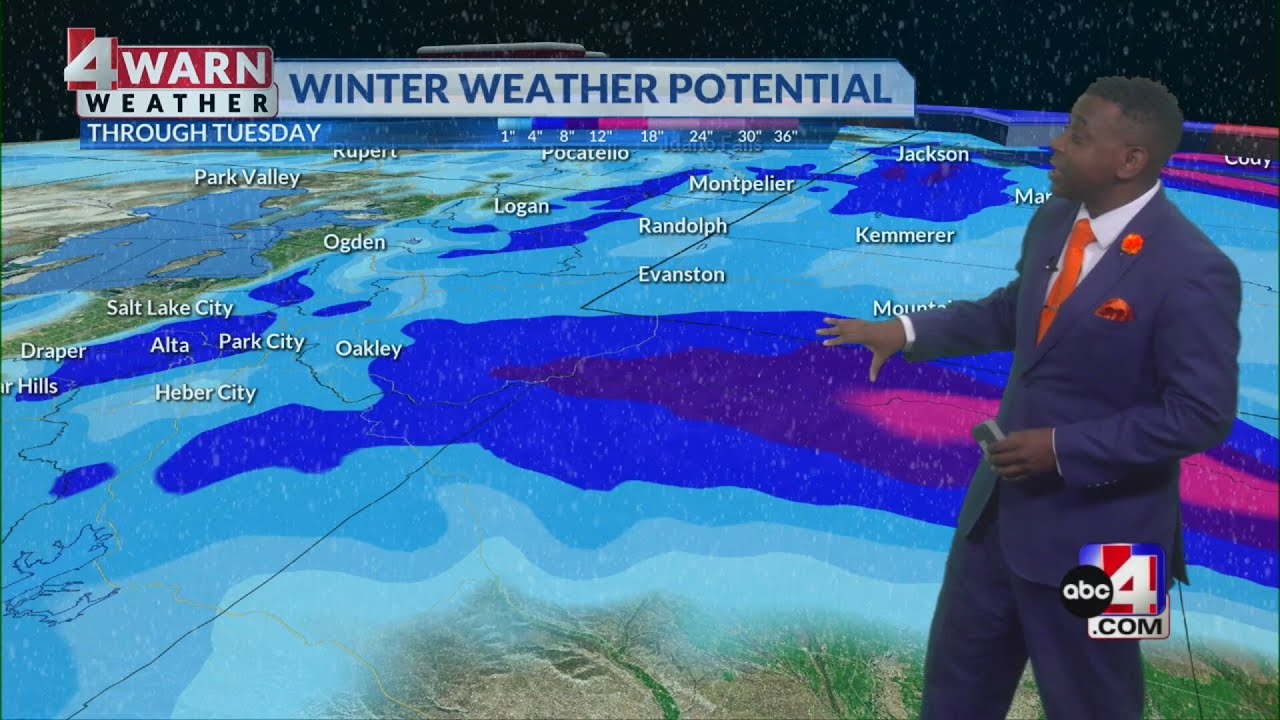 Utah Weather: Mild and dry end to the week - YouTube