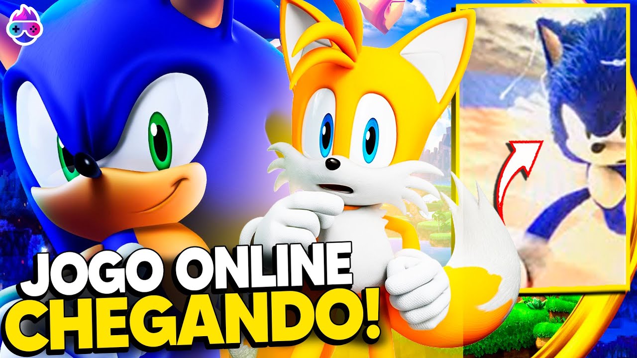 Cabeção Games - Vazaram imagens do novo jogo do SONIC!!!