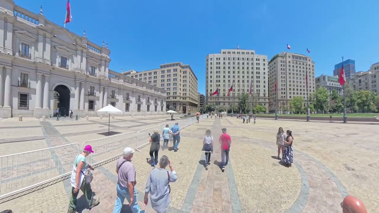 Palazzo de La Moneda e Statua di S. Allende | Santiago del Cile – World Tour 2024 Costa Deliziosa🌍