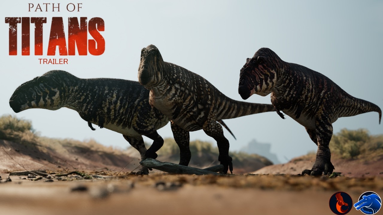 Repti's Carcharodontosaurus | Path Of Titans Mod Trailer