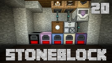StoneBlock Modpack Supporter Server Ep. 20 More Generator Automation
