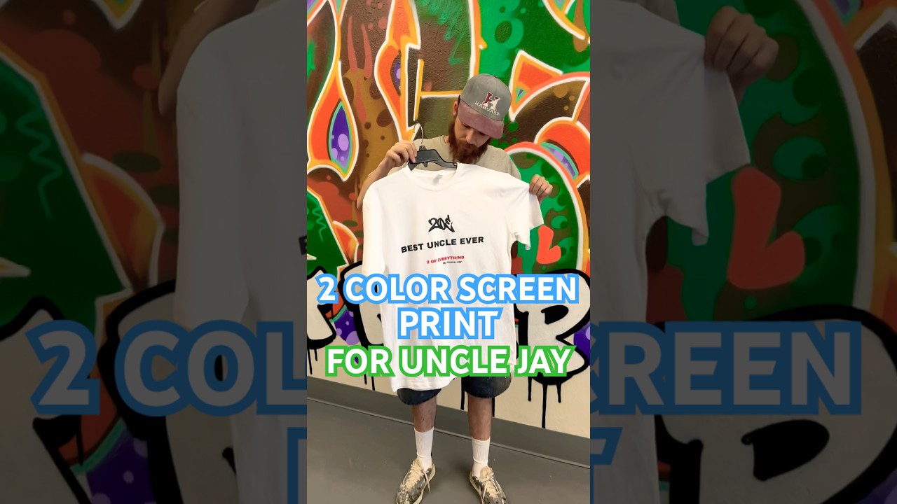 2 Color Screen Print for 