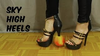 Apple Crush in Sky High Heels