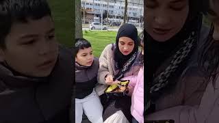 Shireen Suapin Makan Anak-Anak Di Belanda