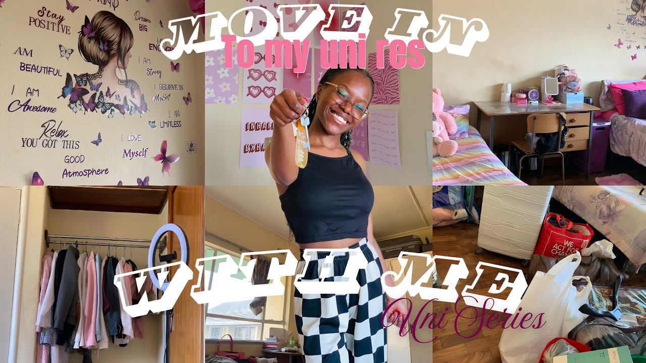 Видеоблог о переезде в университетскую резиденцию: первый день, новая комната, первое время в рез...