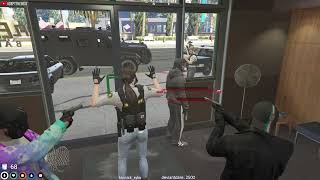 Cadet Selena Mendoza Promoted While Hostage At A Bank Robbery!!!| NoPixel 3.0 GTA RP Highlight