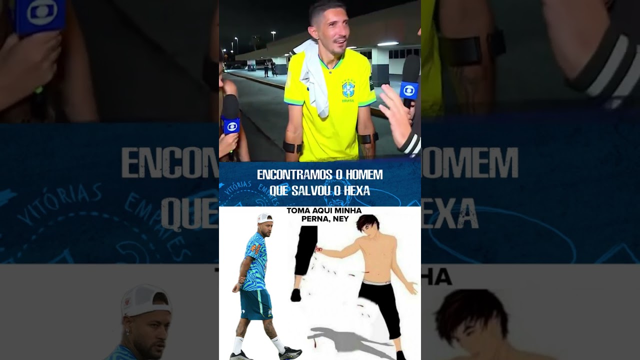 NEYMAR, TEMOS UMA PERNA PARA VOCÊ JOGAR A COPA DO MUNDO! | #shorts | PANELA SPORTV
