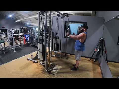 Cross Body Cable Lat Raise