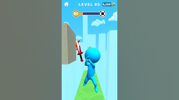 Ninja Slice Runner 3D Game | Level 85 | Sword Play! Ninja Slice Runner 3D Game YouTube Short