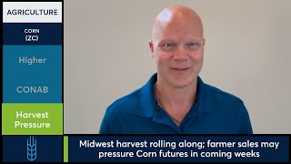 December Corn futures saw a turnaround amid increased Brazilian crop estimates. 10/16/25