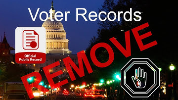Voter Records Opt Out Of Public Record Database (Protect Your Personal Information)
