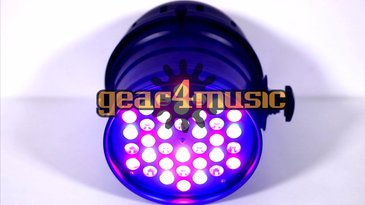 36 x 3w LED Par Can by Gear4music