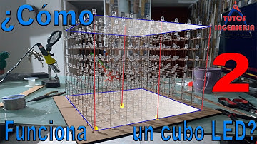 🏆 Cómo funciona un cubo LED hecho con arduino (Vídeo #2) 🧩