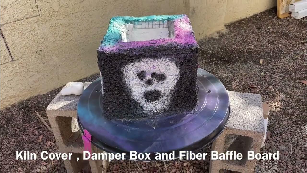 Bisque Firing Clay Another Trash Can kiln ? Baby Lisa Part 1 YouTube