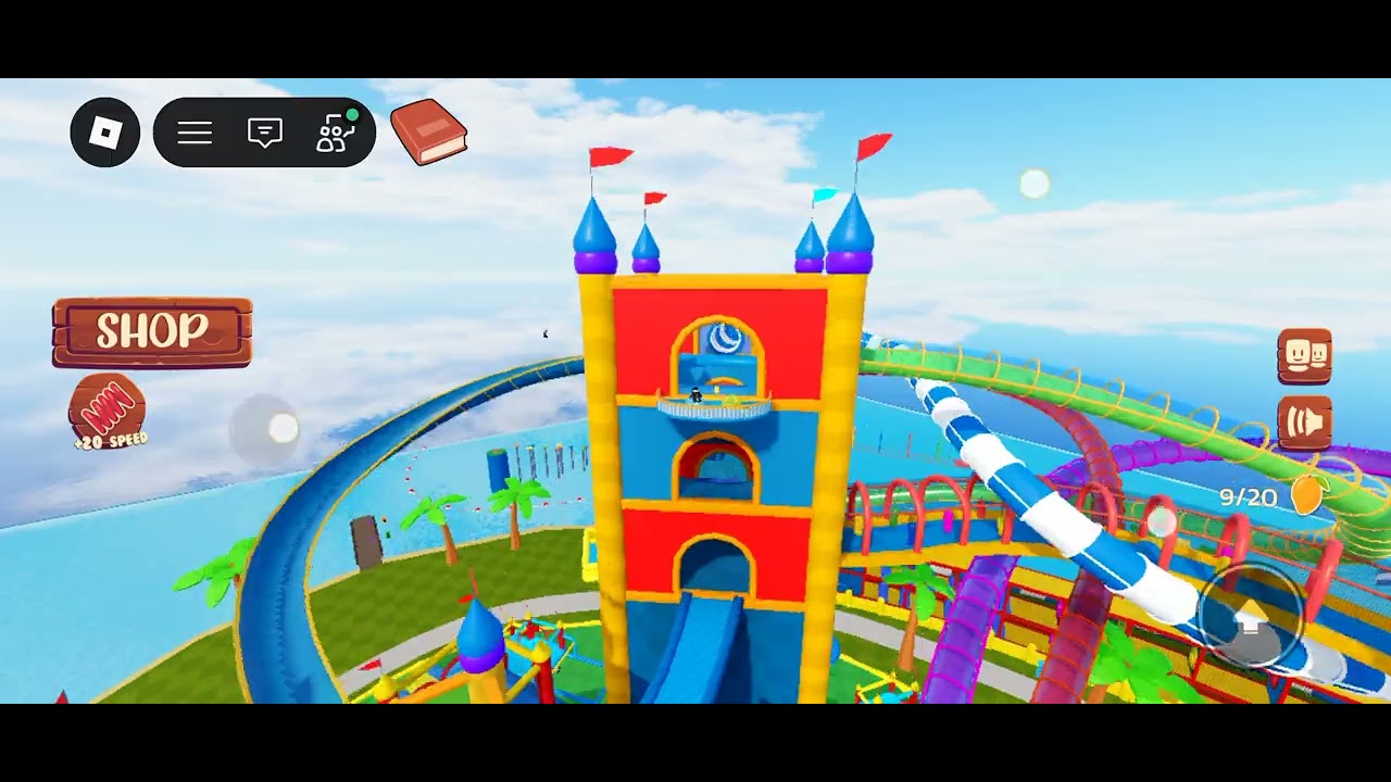 BOUNCY CASTLE ROBLOX GAME 