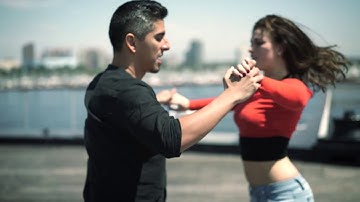 Tirso & Anastasia Brazilian Zouk Improv in LA (Bloodstream by Ed Sheeran)