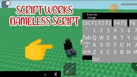 ROBLOX NAMELESS SCRIPT using FLUXUS EXECUTOR played at Fencing game - script link on comments