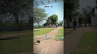 🏏 Fast Bowling Journey Day 5 🏏⚡. #Day5 #FastBowler #Cricket #CricketShorts #Bowling #FastBowling