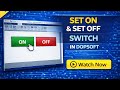 Set ON &amp; Set OFF Switch in HMI | Latch–Unlatch Control Programming Tutorial