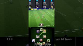 Best 5-2-3 Long Ball Counter Formation 🔥 Beckenbauer OP Setup eFootball 2026 #Shorts