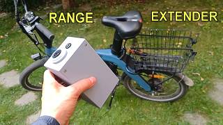 E-bike Range Extender - DIY spare mini battery!