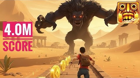 4.0 Million Score | Blazing Sands | Temple Run 2 with Usain Bolt 🏃