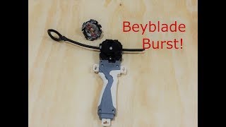 How to assemble a BeyBlade Burst and launch.
