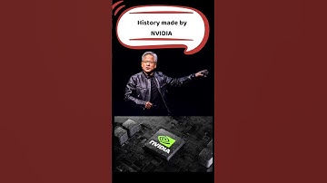NVIDIA hits big and history made #nvidia #history #company #amazon #apple #microsoft