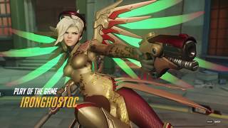 Overwatch: Mercy: I'm  taking care of you.