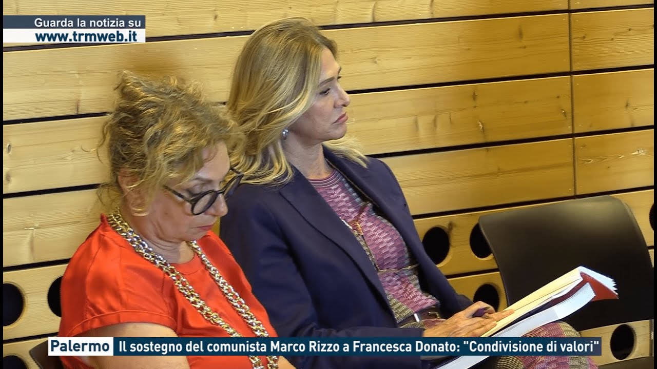 Palermo. Il sostegno del comunista Marco Rizzo a Francesca Donato: