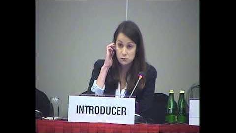 Working Session 3 - Human Dimension Implementation Meeting 2015