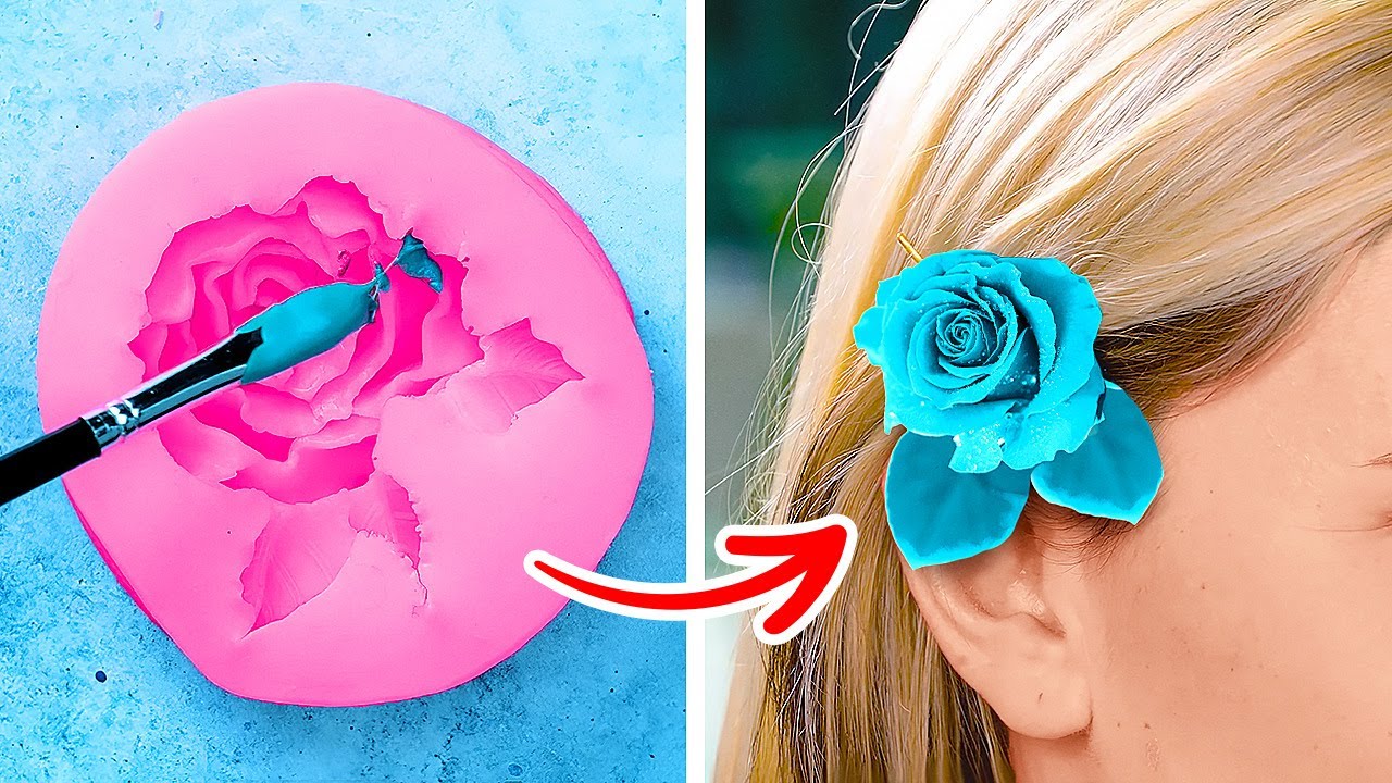 Mesmerizing Epoxy Resin DIYs That You Will Adore || Cool DIY Accessories, Jewelry And Mini Crafts