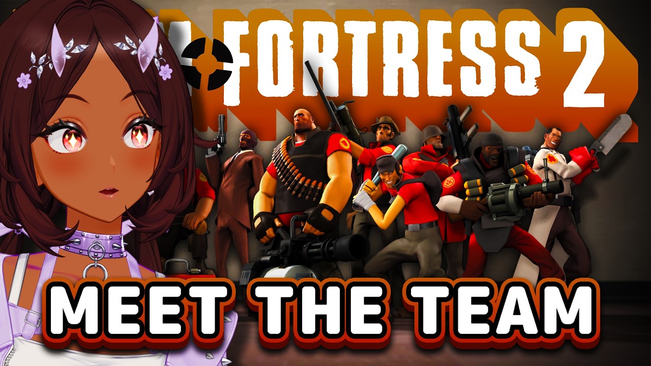 VTuber Reacts to MEET THE TEAM (Team Fortress 2) for the FIRST TIME..