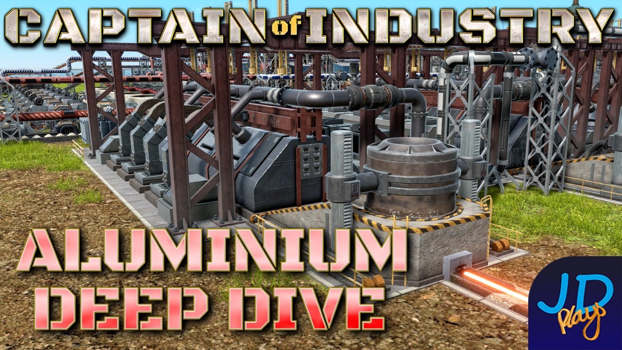 Aluminum Deep Dive 🚛 Captain of Industry DragonIsle 🚜 Ep89 👷 Lets Play