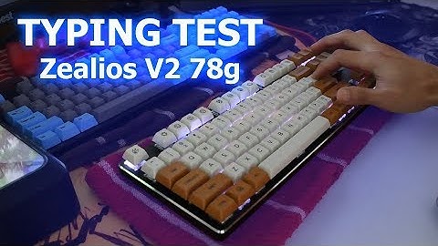 GMMK Zealios V2 Typing Sound Mousepad Mod