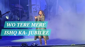 Experience Sunidhi Chauhan Live In Jubilee Movie With The Mesmerizing Song Wo Tere Mere Ishq Ka!