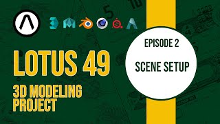 Project Lotus 49 - Ep2 - Scene setup