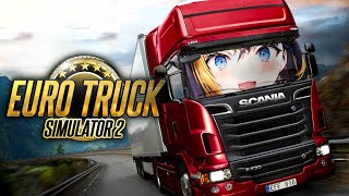 【EURO TRUCK SIMULATOR】TRAINING FOR MY IRL LICENSE【NIJISANJI EN | Petra Gurin】